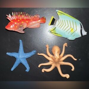 Marine Animals Set of 4